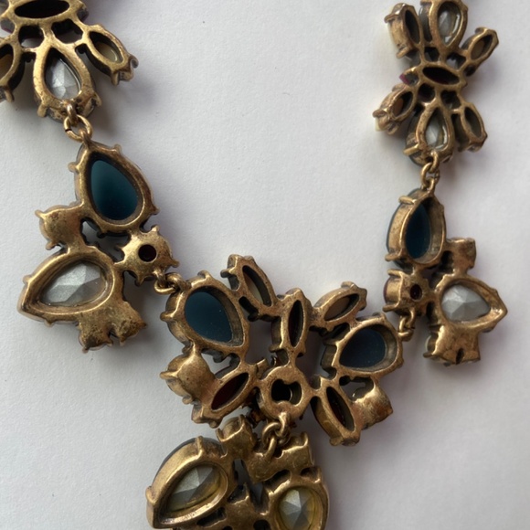 J. Crew BRÛLÉE Statement Necklace Embellished - Picture 12 of 13